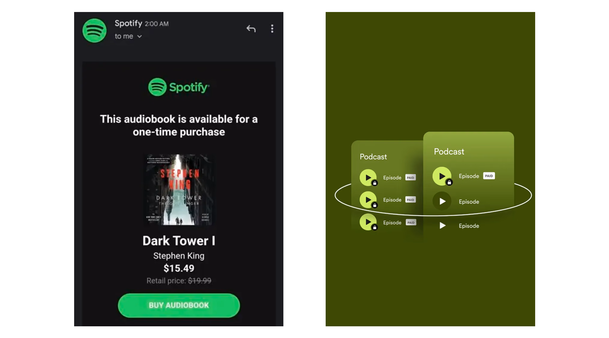 (1) How to listen to audiobooks on Spotify (2) Spotify for Creators